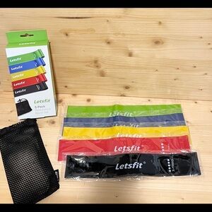 5 piece resistance band set